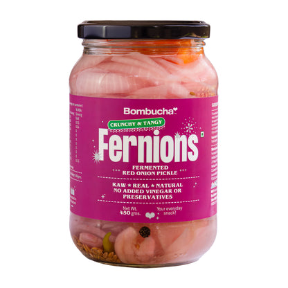 Fernions Fermented Red Onions 450 gm (NCR)