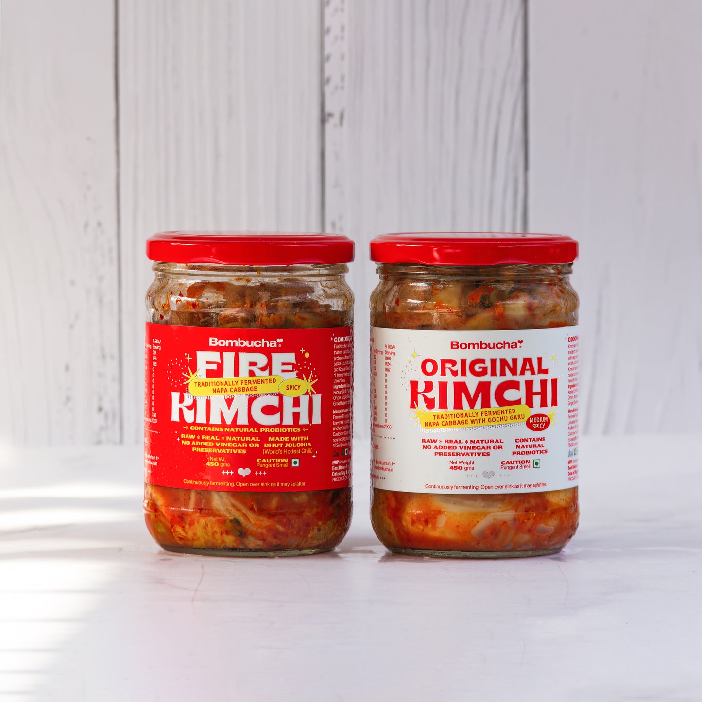 Kimchi Duo Pack- Original + Fire Kimchi (DL)