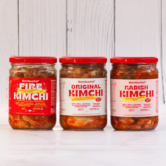 Kimchi Variety Pack -Original+Fire+Radish (IND)