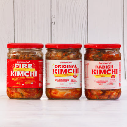 Kimchi Variety Pack -Original+Fire+Radish (NCR)
