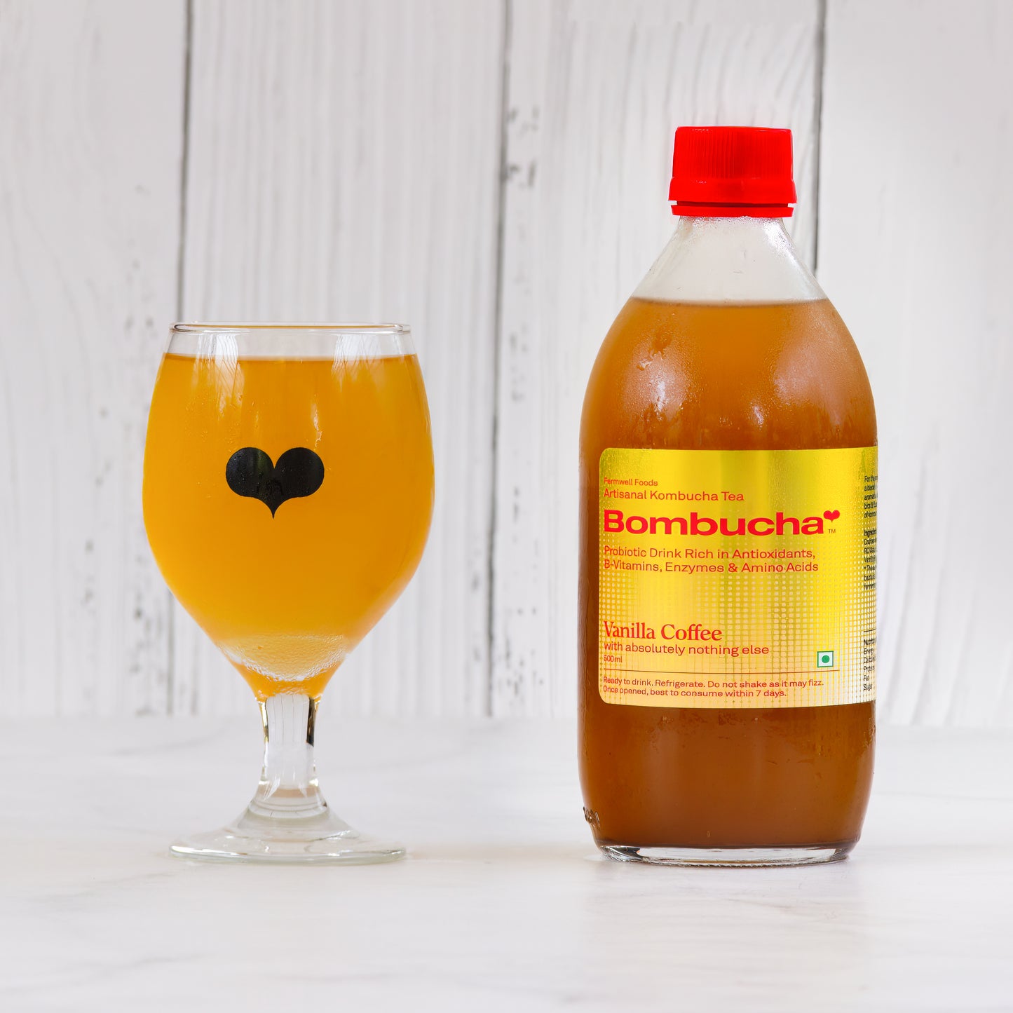 Kombucha-Vanilla Coffee 500ml (HYD)