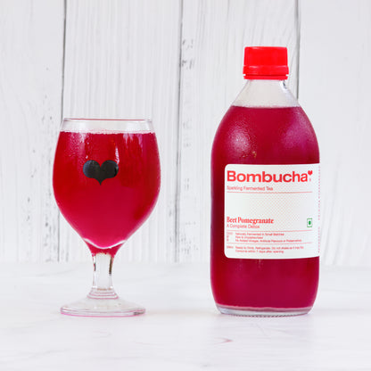 Kombucha-Beetroot Pomegranate 500ml (BLR)