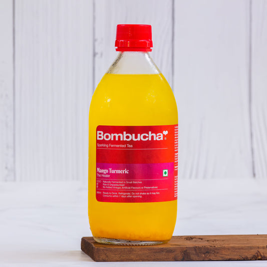 Kombucha-Mango Turmeric 500ml (HYD)