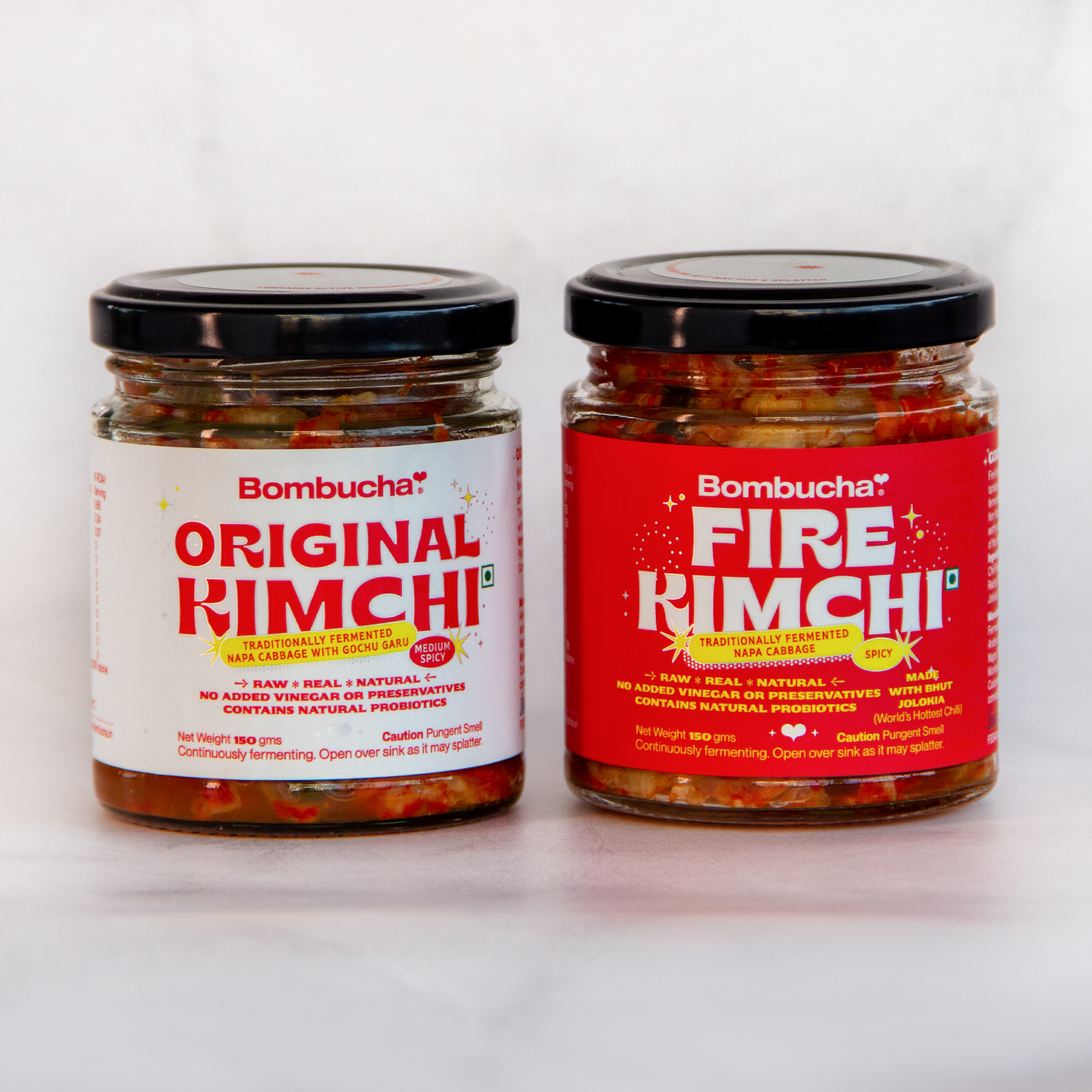 Kimchi Duo Trial Pack- Original + Fire Kimchi (IND)