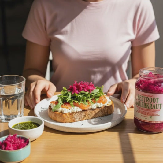 Sauerkraut-Beetroot & Cabbage 450g