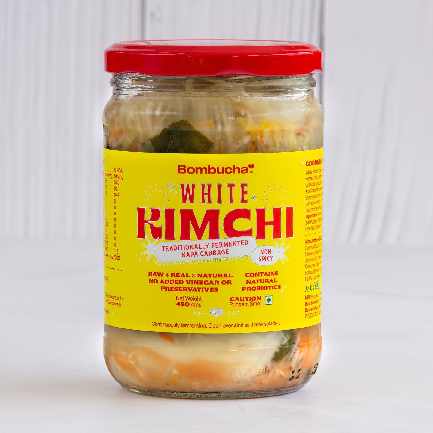 Kimchi - White (Non Spicy) 450gm (BL)