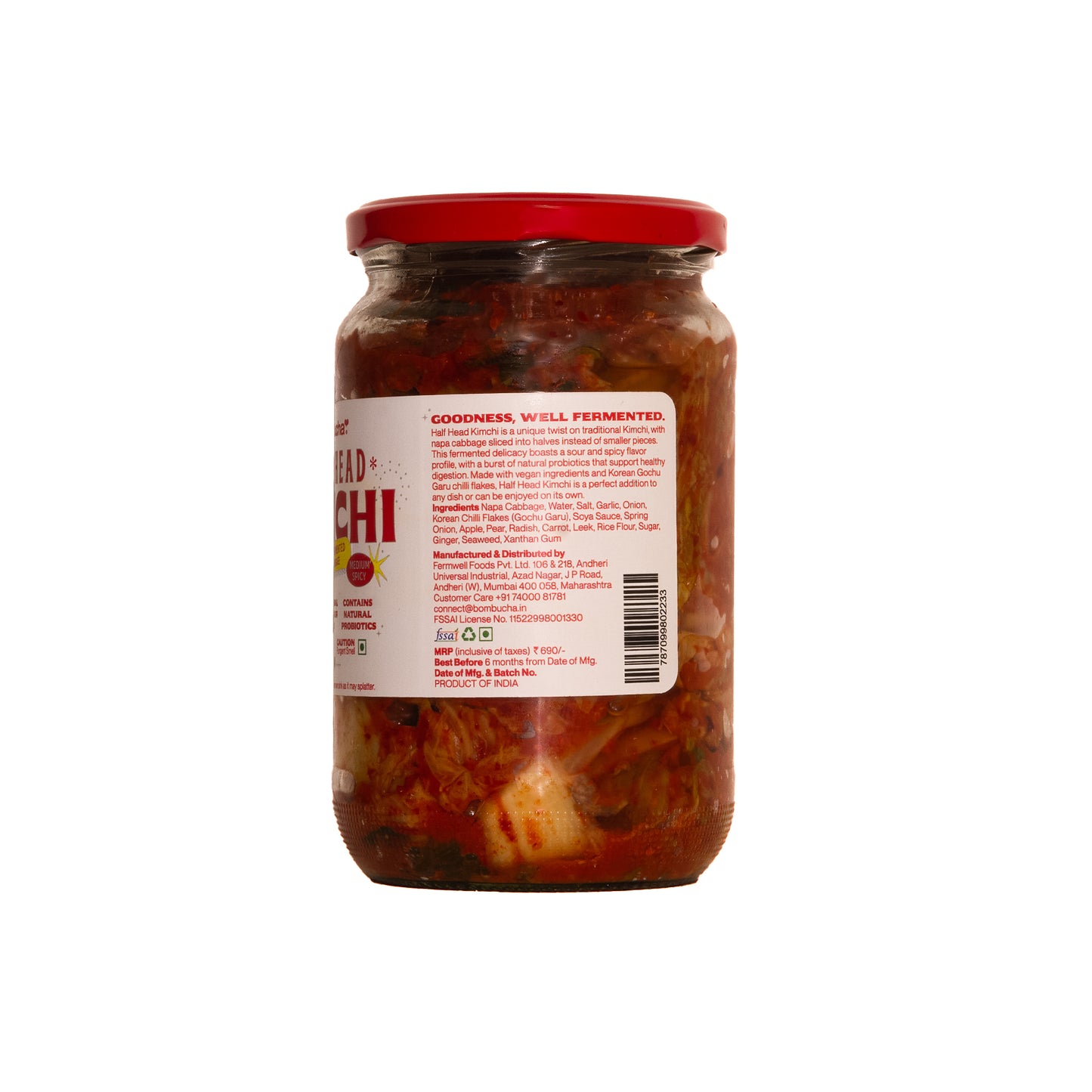 Half Head Kimchi 700gm (BLR)