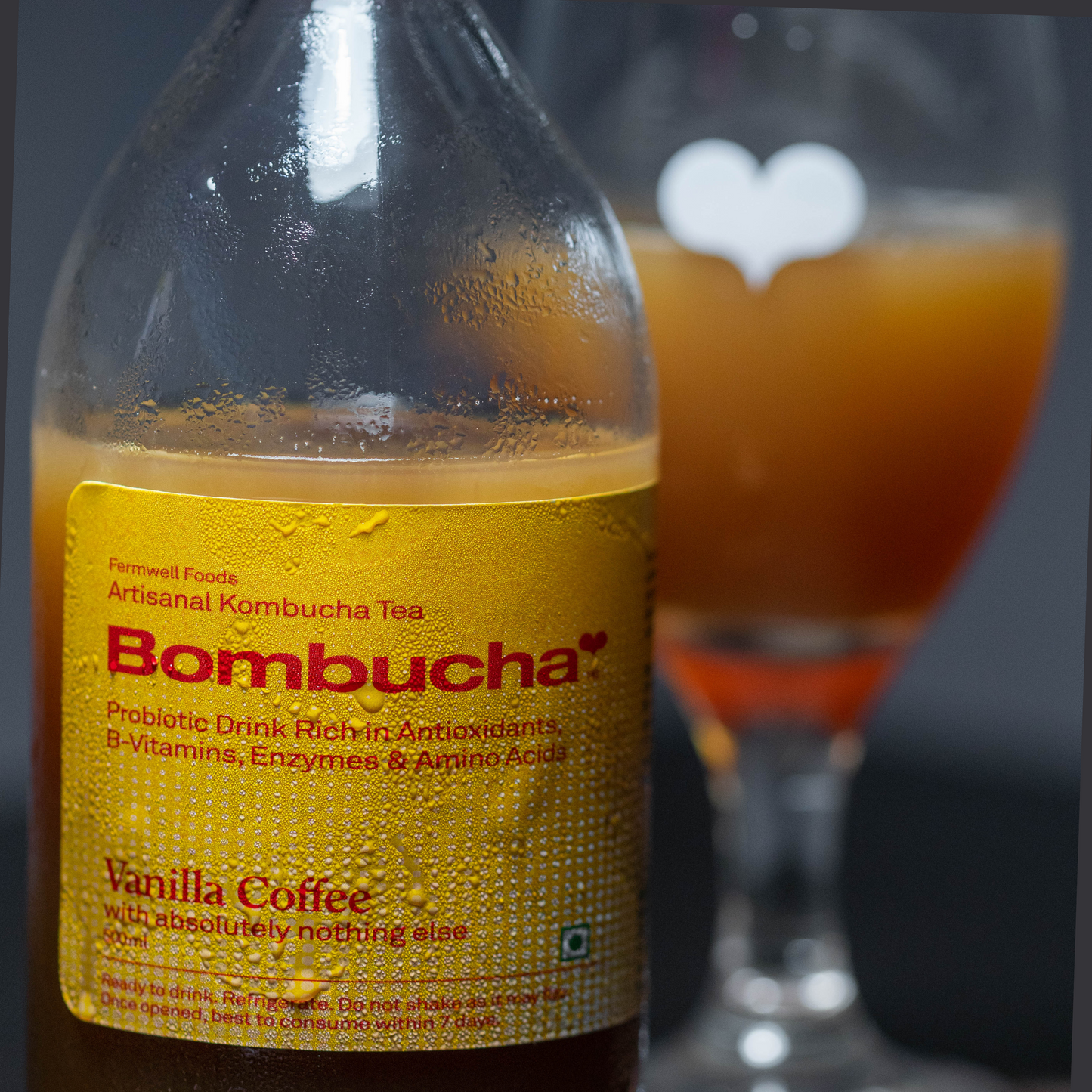 Kombucha-Vanilla Coffee 500ml (HYD)