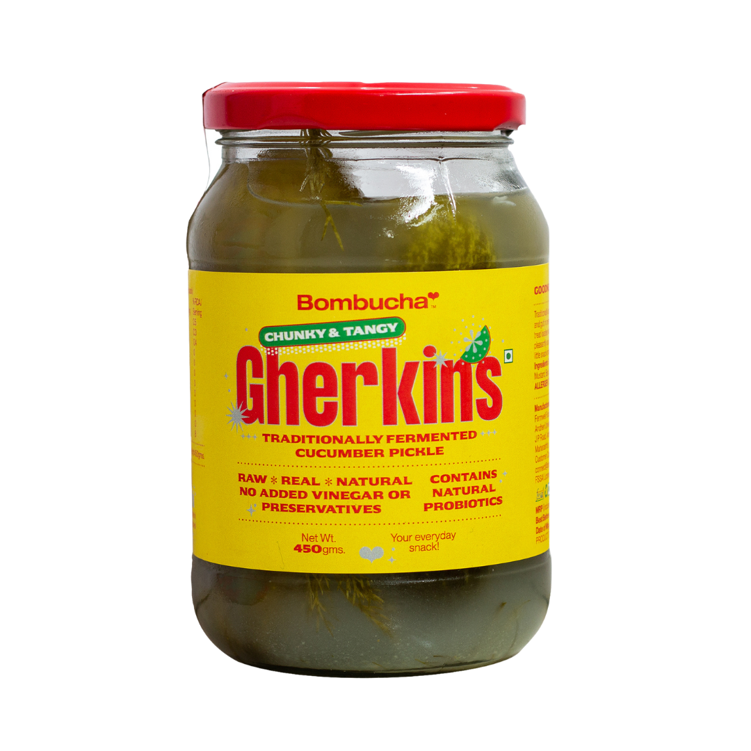 Lacto Fermented Gherkins 450 gm (NCR)