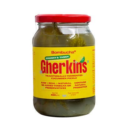 Lacto Fermented Gherkins 450 gm (NCR)