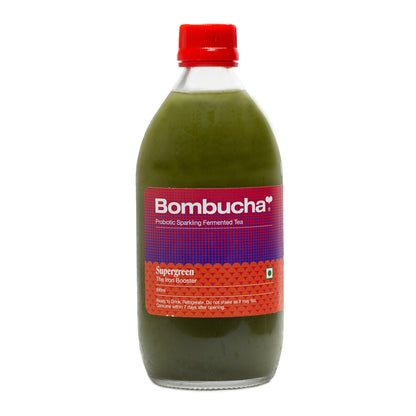 Kombucha-Supergreen 500ml (MUM)
