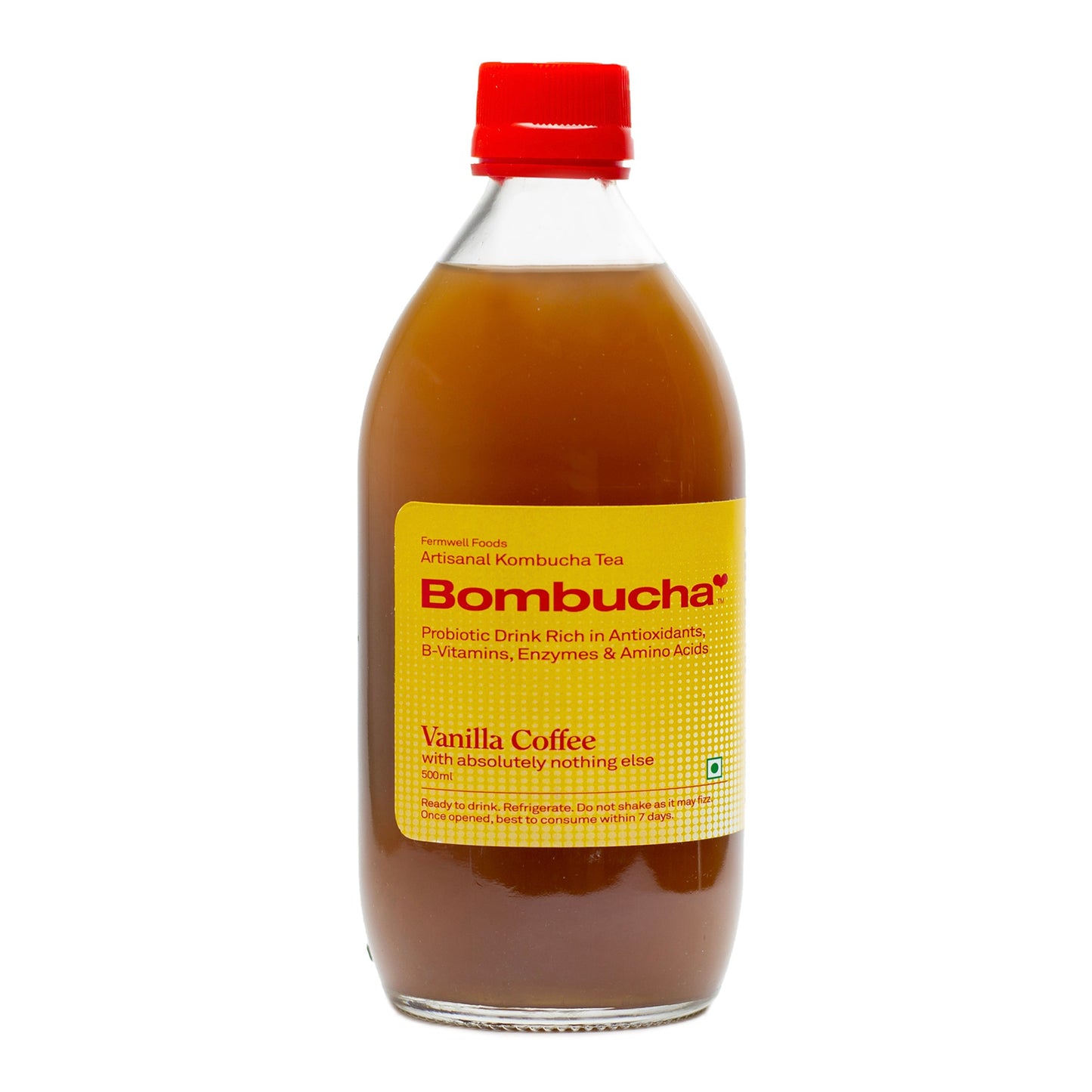 Kombucha-Vanilla Coffee 500ml (HYD)