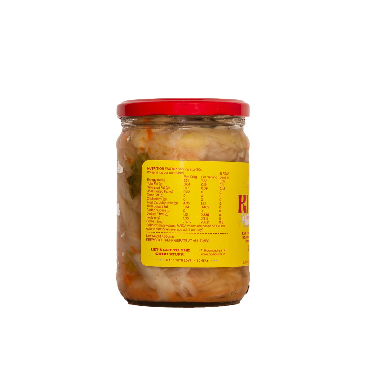 Kimchi - White (Non Spicy) 450gm (DEL)